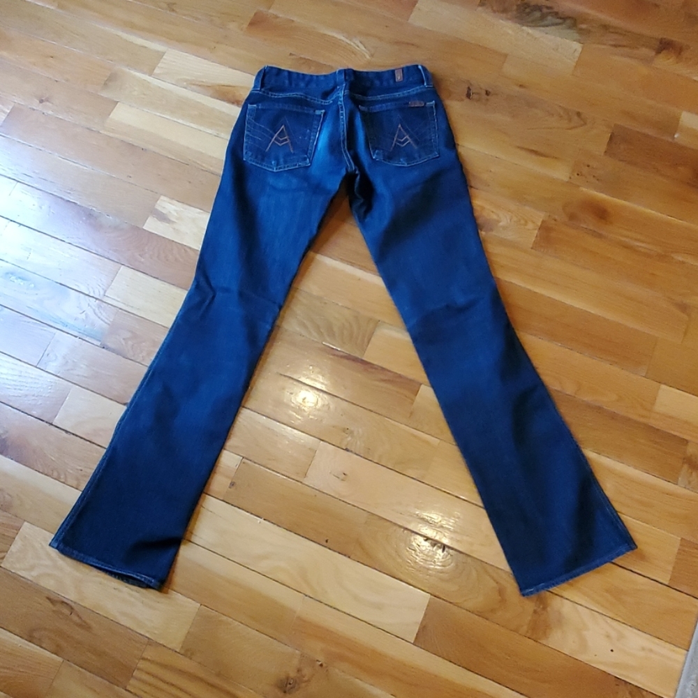 7 for all man kind Jeans.  Size 26 good condition.